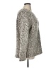 Deane and White Animal Print Gray Pullover Sweater Size 0X - photo 4