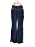 Wilsons Leather 100% Leather Blue Leather Pants Size 12 - photo 1