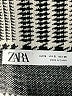 Zara Houndstooth Gray Formal Skirt Size S - photo 4