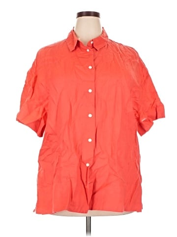 Banana Republic Short Sleeve Button-Down Shirt (view 1)