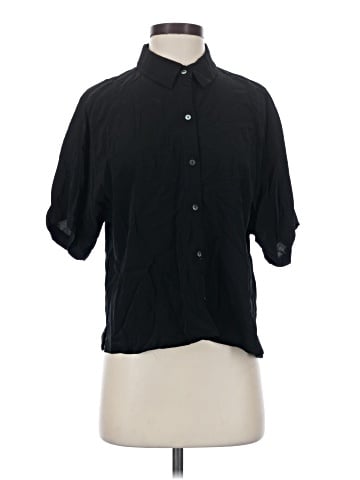 Eileen Fisher Short Sleeve Button-Down Shirt (view 1)