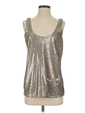 Lavender Brown Sleeveless Top (view 1)