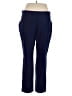 Lands' End Solid Blue Active Pants Size XL - photo 1