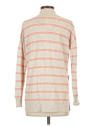 Madewell Bradley Cardigan Sweater in Textured Stripe (view 2)