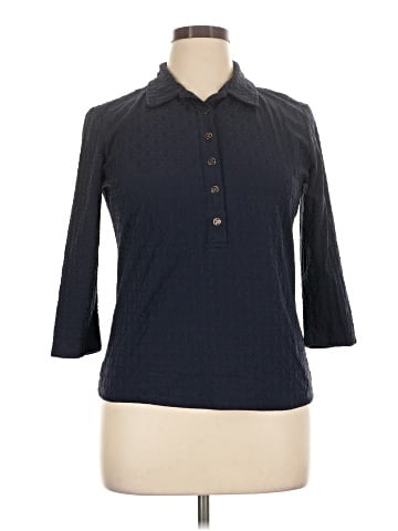 J. McLaughlin 3/4 Sleeve Button-Down Shirt (view 1)