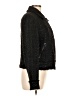 Ann Taylor Tweed Solid Silver Black Jacket Size 12 - photo 4