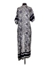 H&M 100% Rayon Blue Coat Size 2 - photo 2