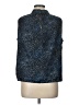 Banana Republic 100% Polyester Blue Sleeveless Blouse Size L - photo 2