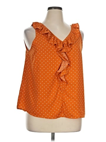 LC Lauren Conrad Sleeveless Blouse (view 1)