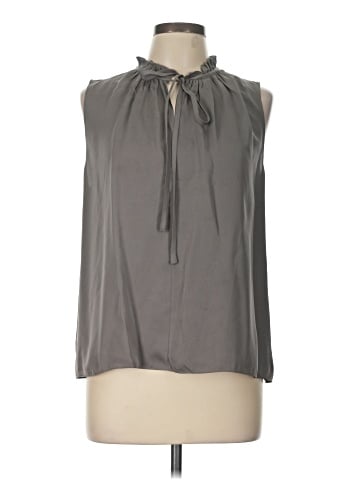 Theory Sleeveless Silk Top (view 1)