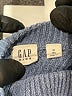 Gap Kids Solid Blue Pullover Sweater Size M (kids) - photo 3