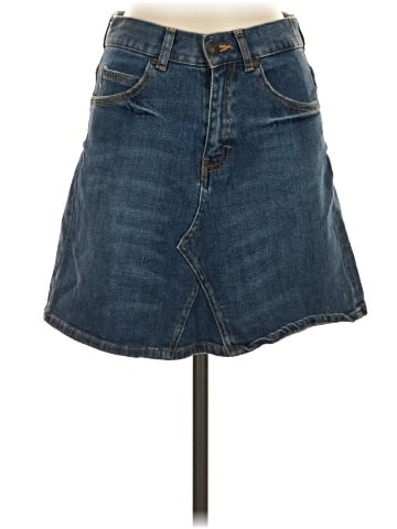 Zara Denim Skirt (view 1)