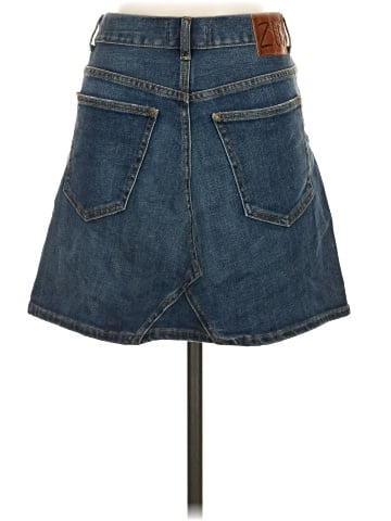 Zara Denim Skirt (view 2)