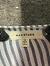 Max Studio Stripes Silver Short Sleeve Blouse Size 1X - photo 7