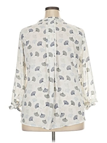 41Hawthorn 3/4 Sleeve Blouse (view 2)