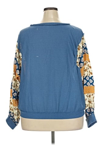 Umgee Long Sleeve Blouse (view 2)