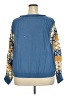 Umgee Blue Long Sleeve Blouse Size 2X - photo 2