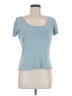 Neiman Marcus Blue Short Sleeve Top Size M - photo 1
