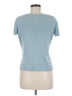 Neiman Marcus Blue Short Sleeve Top Size M - photo 2