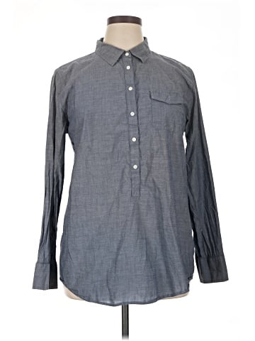 J.Crew Factory Store Long Sleeve Button-Down Shirt (view 1)