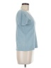 Neiman Marcus Blue Short Sleeve Top Size M - photo 4