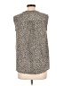 212 Collection Silver Sleeveless Blouse Size L - photo 2