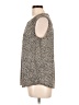 212 Collection Silver Sleeveless Blouse Size L - photo 5
