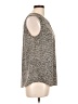 212 Collection Silver Sleeveless Blouse Size L - photo 4