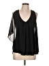 Cliche Black Sleeveless Blouse Size L - photo 1