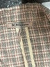 BCBGeneration 100% Polyester Checkered-gingham Ivory Blazer Size L - photo 6