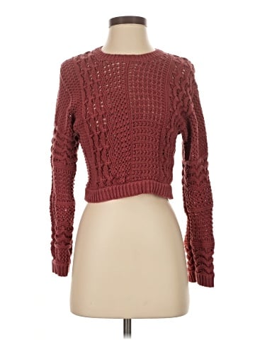 Madewell Crochet-Knit Crop Sweater (view 1)