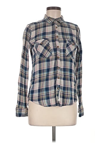 H&M L.O.G.G. Long Sleeve Button-Down Shirt (view 1)