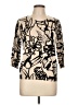 Joseph A. Print Tan Pullover Sweater Size L (estimated) - photo 1