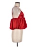 Zara 100% Polyester Red Sleeveless Blouse Size M - photo 4