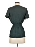 Max Studio Teal Short Sleeve Blouse Size S - photo 2