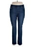 Levi's Solid Blue Jeans Size 16 - photo 1