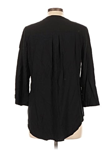 Great Northwest Indigo 3/4 Sleeve Blouse (view 2)