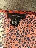 Halogen 100% Polyester Animal Print Red Casual Dress Size L - photo 7