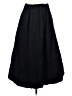 Eclair 100% Cotton Solid Black Formal Skirt Size S - photo 2