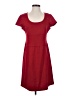 Cato Solid Red Casual Dress Size S - photo 1