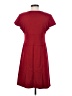 Cato Solid Red Casual Dress Size S - photo 2