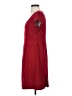 Cato Solid Red Casual Dress Size S - photo 5