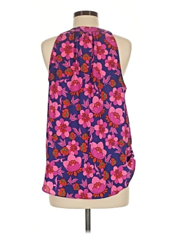 Rose + Olive Sleeveless Blouse (view 2)