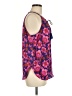 Rose + Olive 100% Polyester Purple Sleeveless Blouse Size L - photo 4