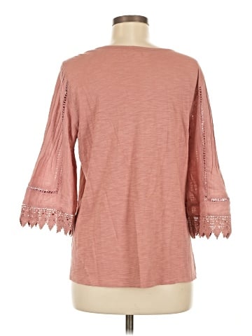 J.Jill 3/4 Sleeve T-Shirt (view 2)