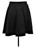 Torrid Solid Black Casual Skirt Size Lg Plus (0) - photo 2