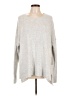 Chelsea28 100% Polyester Silver Pullover Sweater Size L - photo 1