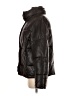 Zara 100% Polyurethane Solid Black Snow Jacket Size XS - photo 5