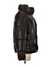 Zara 100% Polyurethane Solid Black Snow Jacket Size XS - photo 4