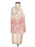 Mudd 100% Rayon Pink Sleeveless Blouse Size S - photo 4